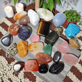 Lucky Dip Mixed Tumble Stones – o.5kg (approx. 25 stones), Crystal