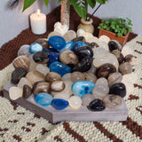 Agate Mixte en Vrac – 1kg (aprox. 70 pietre)