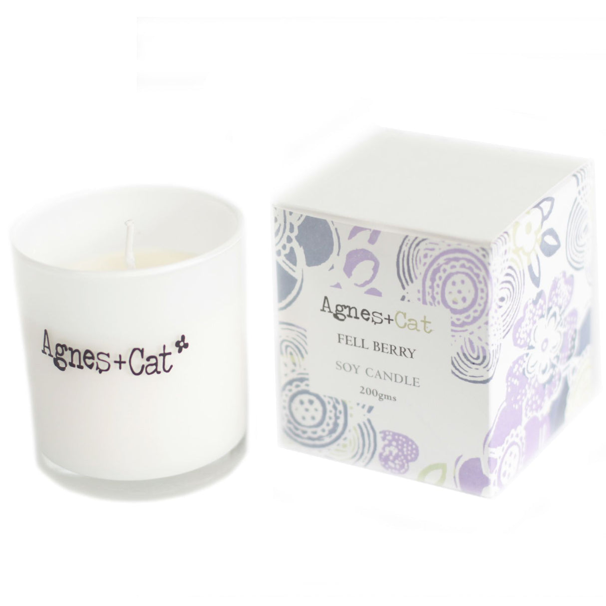 Lumânare votivă din ceară de soia, parfum de fructe de pădure Fell