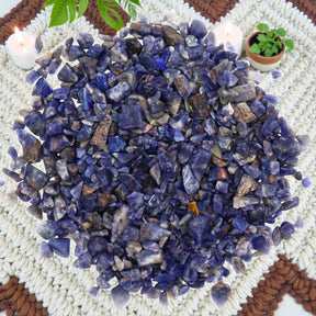 Sodalite Chips Gemstone Chips Bulk – 1 kg, Crystal