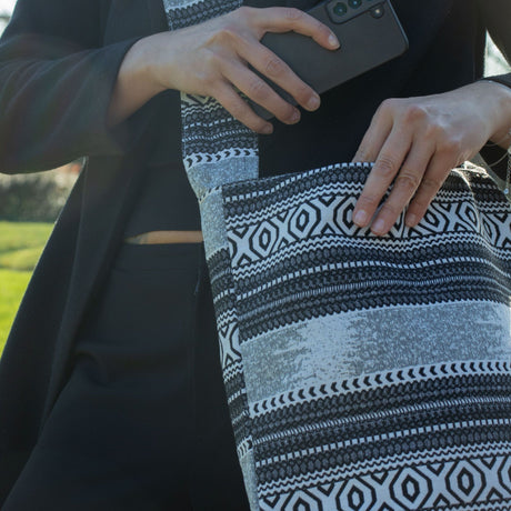 Jacquardové prírodné tašky – Urban Caravan – Nomad Carryall