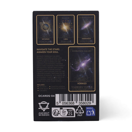 Cartes Oracle Atlas Énergie Céleste – Jeu Spirituel