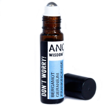 Essential Oil Roll On Bergamot Geranium Frankincense 10ml