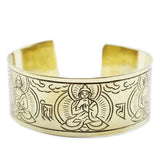 Tibetan Bracelet Brass Five Buddha