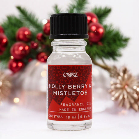 Holly Berry and Mistletoe Fragrance Oil 10ml