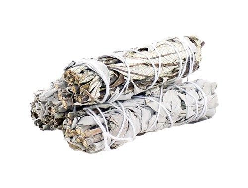 Witte Salie Smudge Stick Met Yerba Santa 10cm