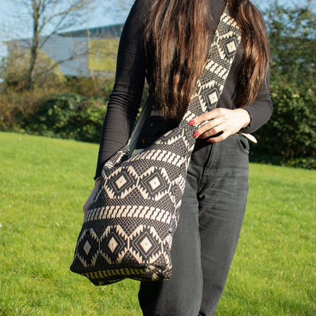 Jacquard prírodné tašky – Desert Loom – Nomad Carryall