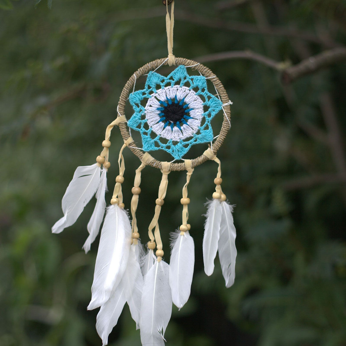 Prindător de vise macrame 12cm culori asortate
