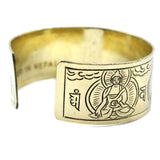 Tibetan Bracelet Brass Five Buddha