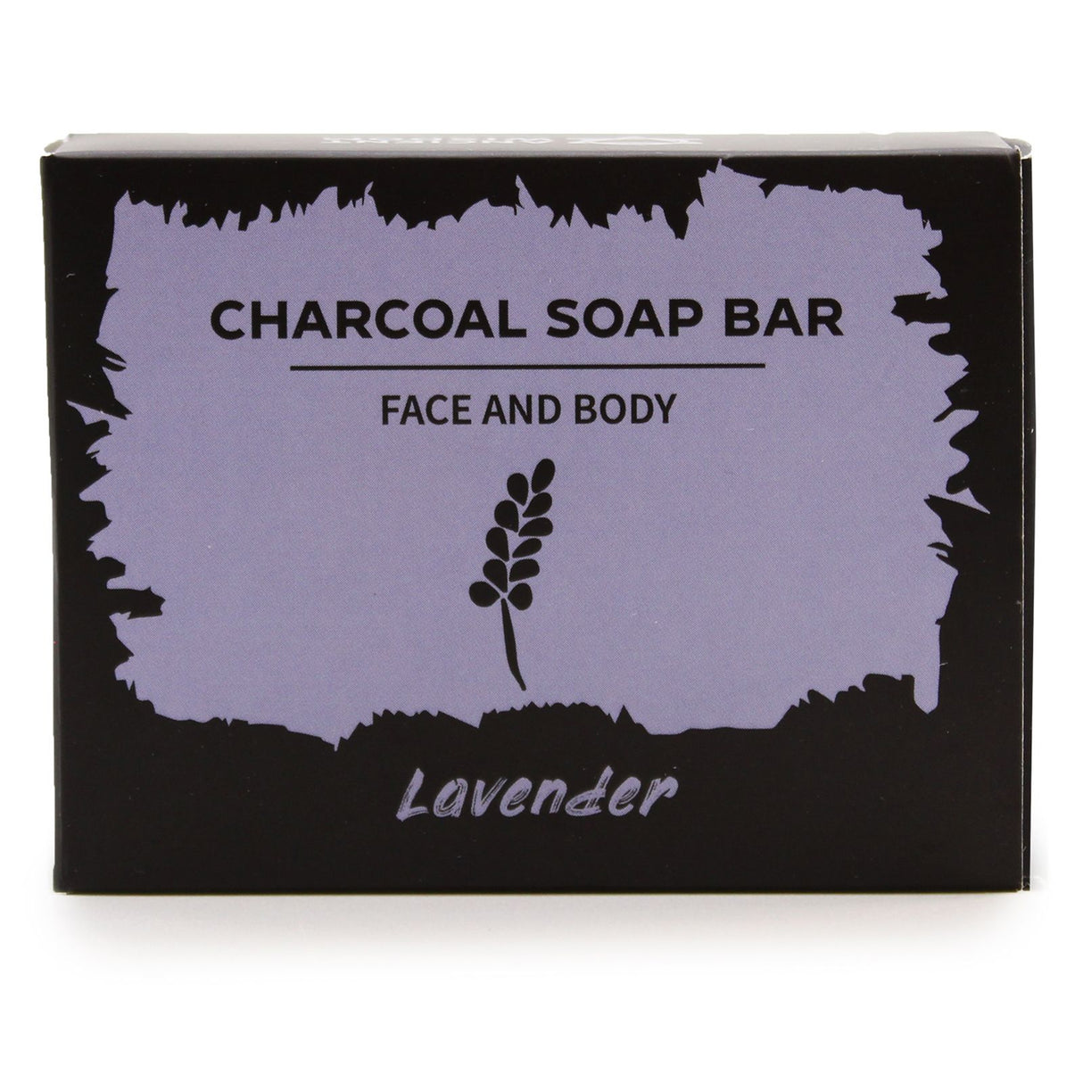 Activated Charcoal Soap Lavender 85g