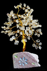 Rock Crystal Gemstone Tree 320 Stones