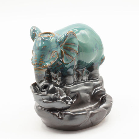 Backflow Incense Burner – Elephant at Pool