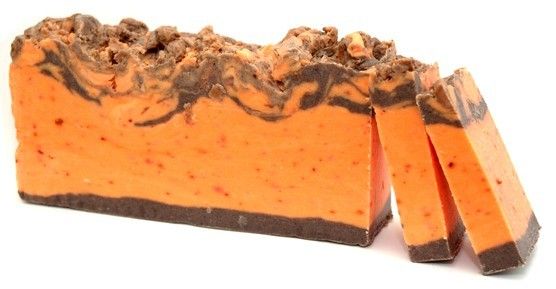 Olive Oil Soap Slice, Cinnamon Orange Exfoliating