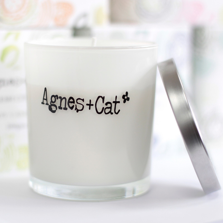 Soy Scented Votive Candle Dolly Blue