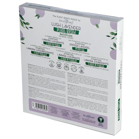 Backflow Incense Cones, Lavender 12 Cones