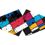 Herbruikbaar stoffen mondkapje voor volwassenen, graffiti