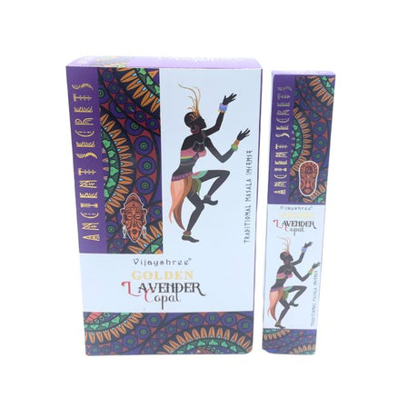 Incense Sticks Golden Copal and Lavender 15g