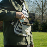 Jacquard prírodné tašky – Atlas Nomad – crossbody taška