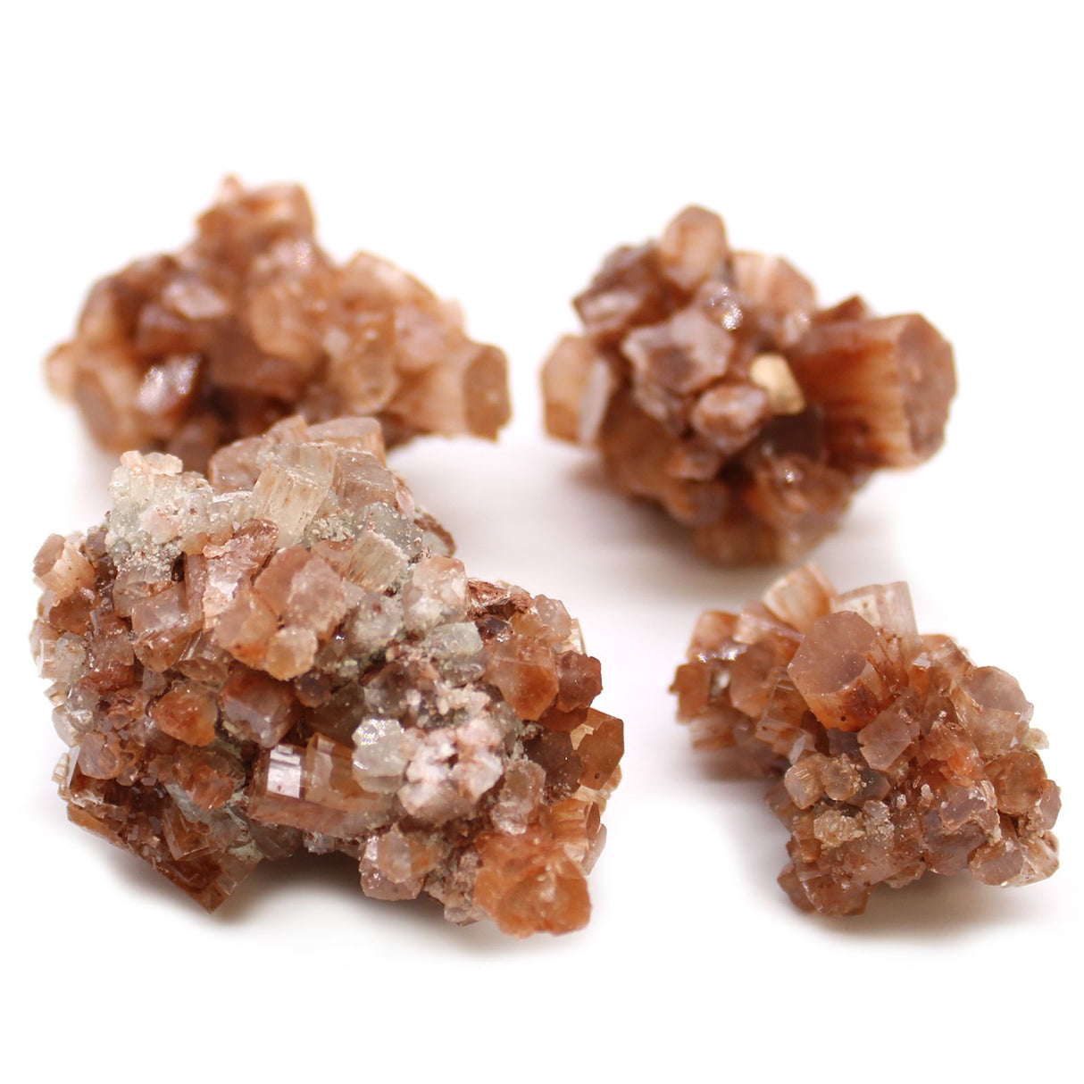 Aragonite Crystal Clusters Moroccan Approx 20 Pieces