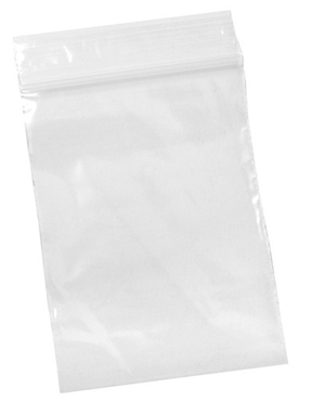 Ziplock-poser 5 × 7.5 inch, pakke med 100