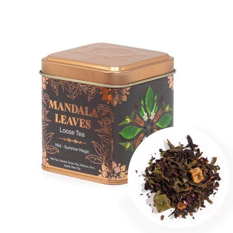 Mid-Summer Magic Pu-erh Sencha Hibiscus Loose Leaf Tea