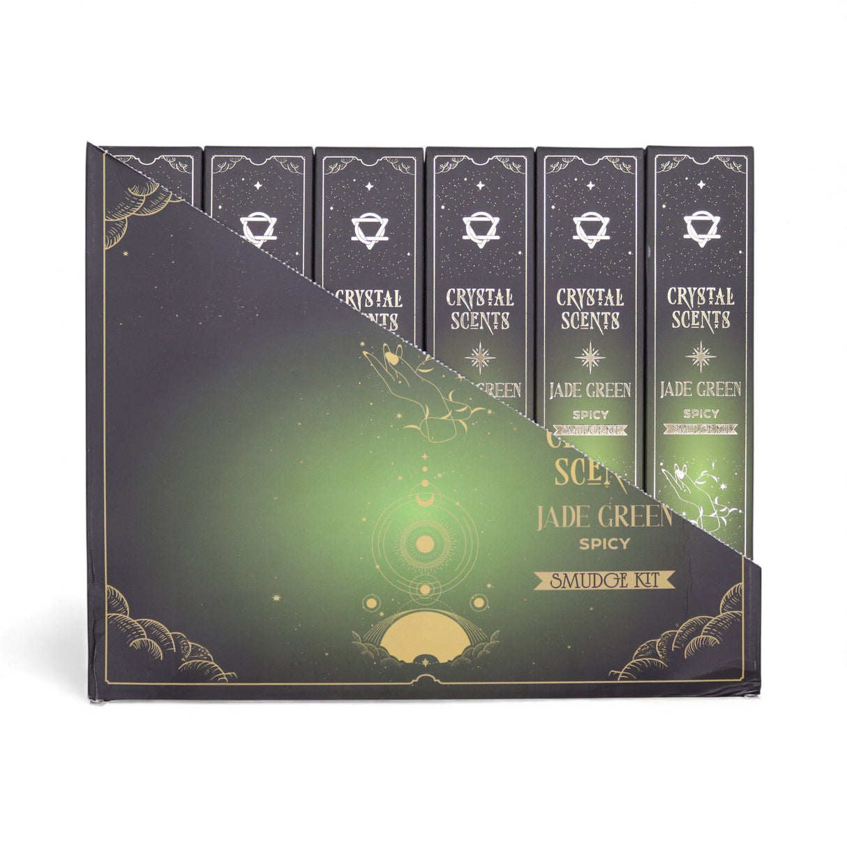 Incienso para Limpieza con Aromas de Cristal Jade – Especiado