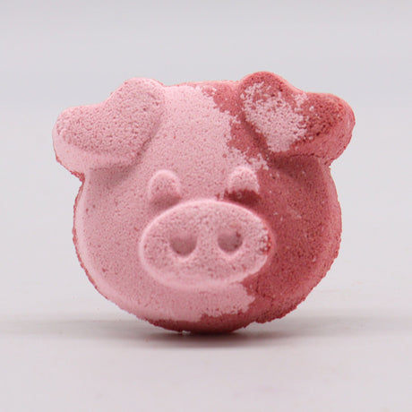 Bomba da bagno a forma di maialino cupcake alla vaniglia 70g