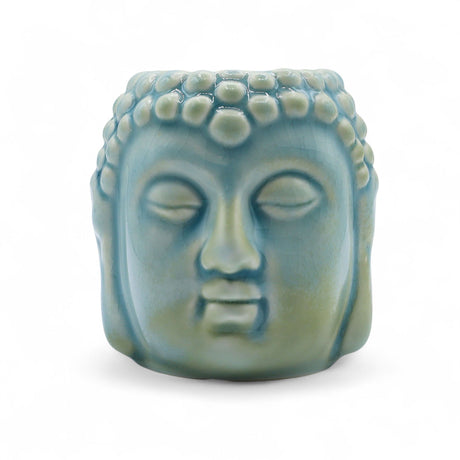 Buddha Oil Burner Wax Melt Warmer Blue