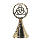 Brass Altar Bell – Triquetra Celtic Ritual Chime