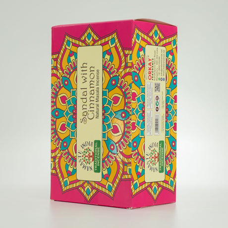Namaste Mandala Masala Incense – Sandal with Cinnamon