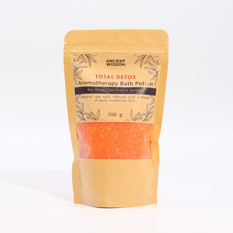 Aromaterapeutická kúpeľová soľ Total Detox 350g