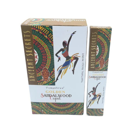 Incense Golden Copal And Sandalwood, 15g
