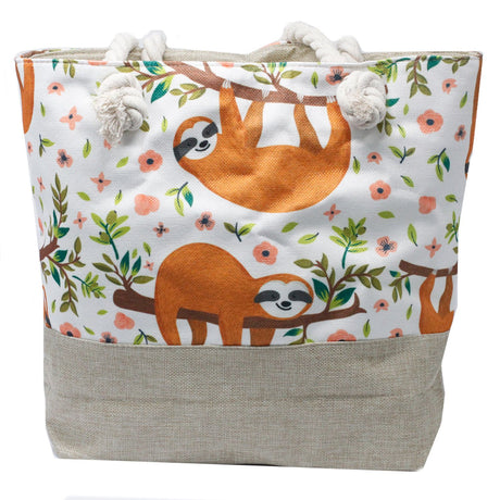Bolsa de Regalo de Perezoso con Asas de Cuerda
