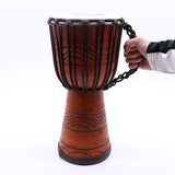 Mittlere Pro Djembe Trommel – Freedom Rhythm (hoch) – 40cm (18cm Diia)