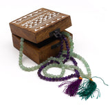 Japa Mala z Ametystem – 108 koralików