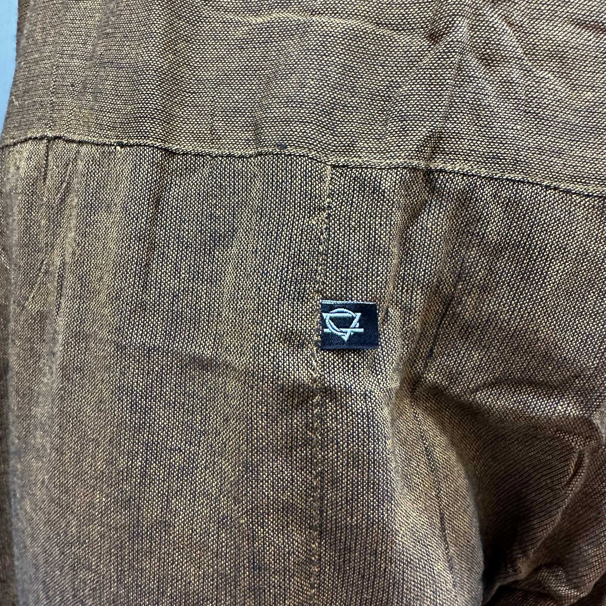 Pantalon de yoga thaïlandais pêcheur Mandala Mantra Orange