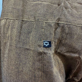 Pantalon de yoga thaïlandais pêcheur Mandala Mantra Orange