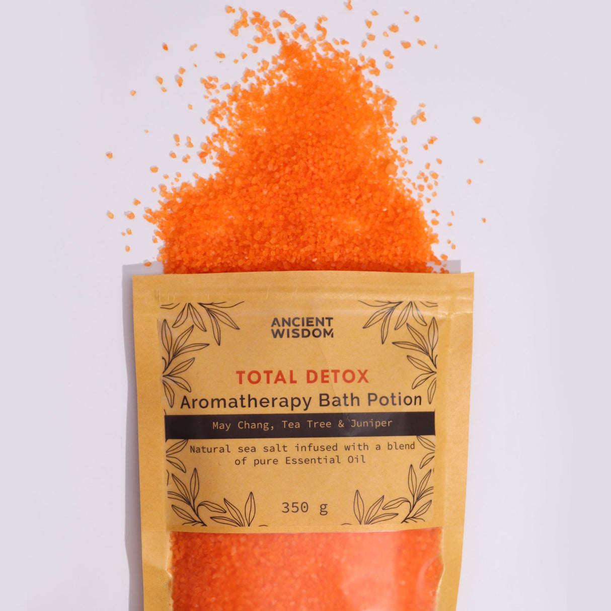 Aromaterapeutická kúpeľová soľ Total Detox 350g