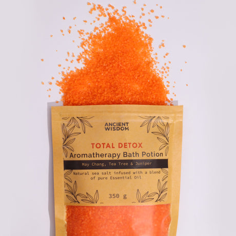 Aromaterapeutická kúpeľová soľ Total Detox 350g