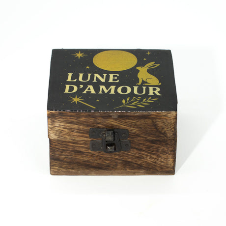Lille emaljeret æske – Lune D'Amore
