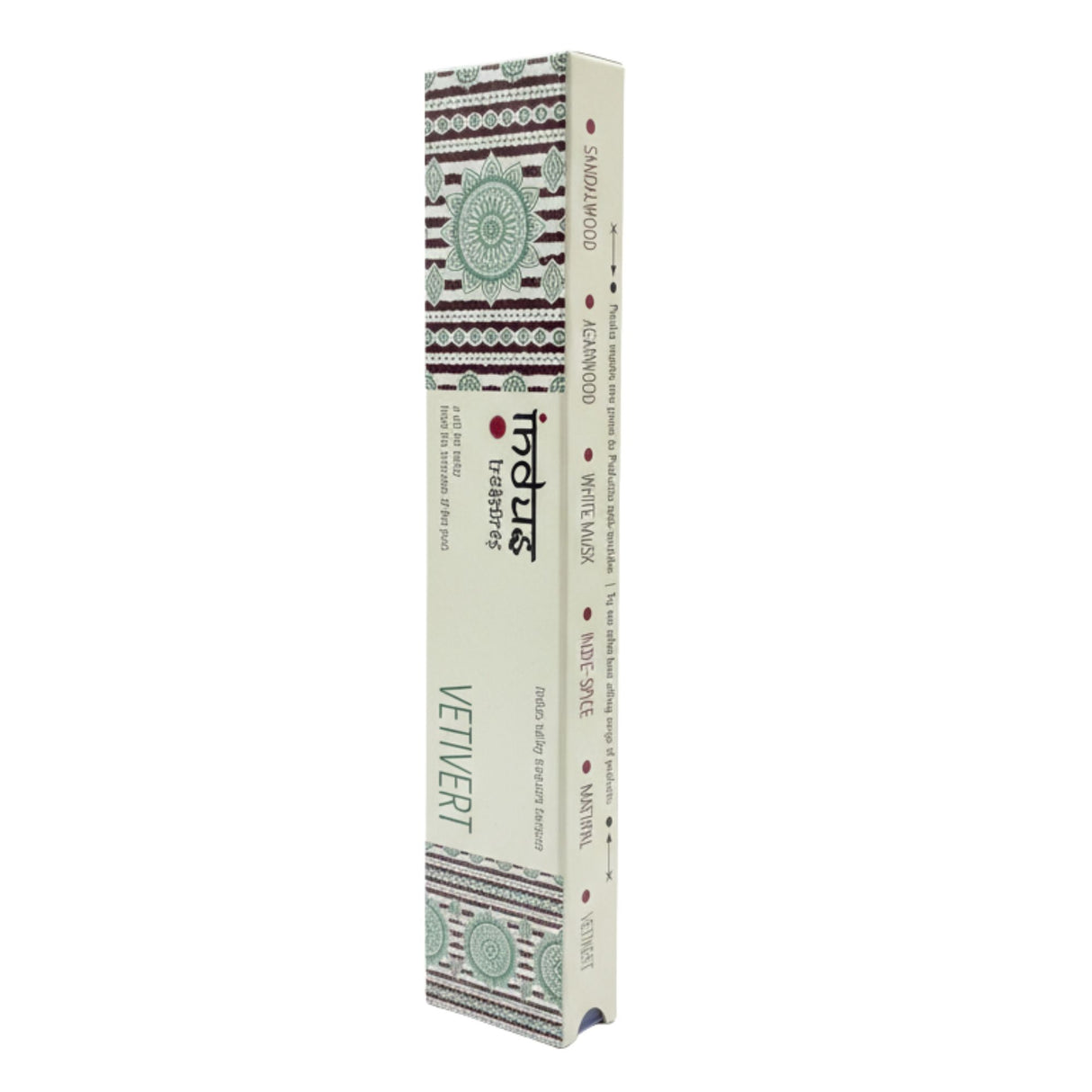 Indus Treasures Vetiver Khus Incense Sticks 15g