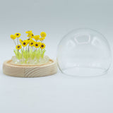 Floral Glow Gartenkuppel – 20 Sonnenblumen – LED USB