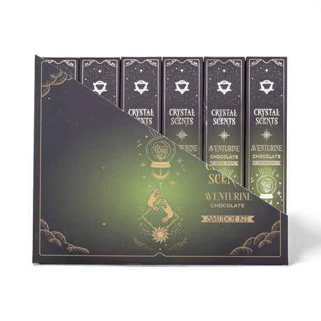 Aventurijn Kristal Geur Smudge Wierook – Chocolade