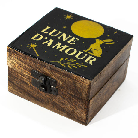 Lille emaljeret æske – Lune D'Amore