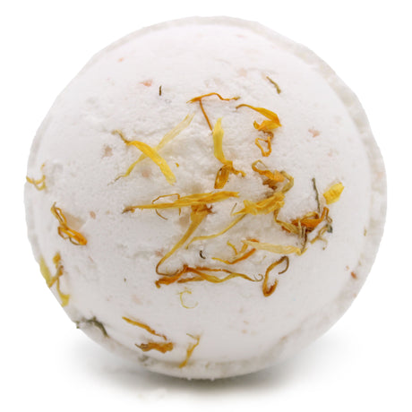 Himalayan Salt Bath Bomb Lemon Ginger Orange