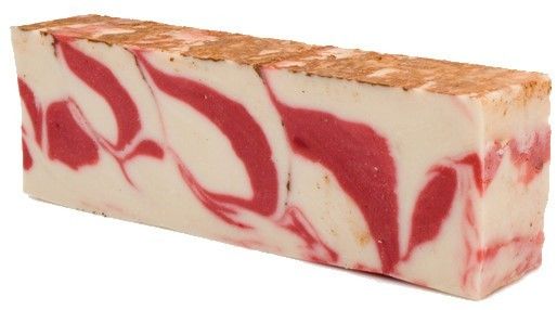 Olive Oil Cold Process Soap Slice - Red Clay