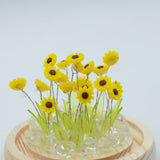 Floral Glow Gartenkuppel – 20 Sonnenblumen – LED USB