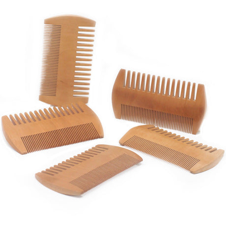 Beard Comb Double-Sided Wooden