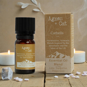 Agnes + Cat Essential Oil Blend – Cat Bells – Lime, Tangerine & Peppermint, Fragrance Oil