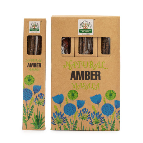 Natural Botanical Masala Incense – Amber